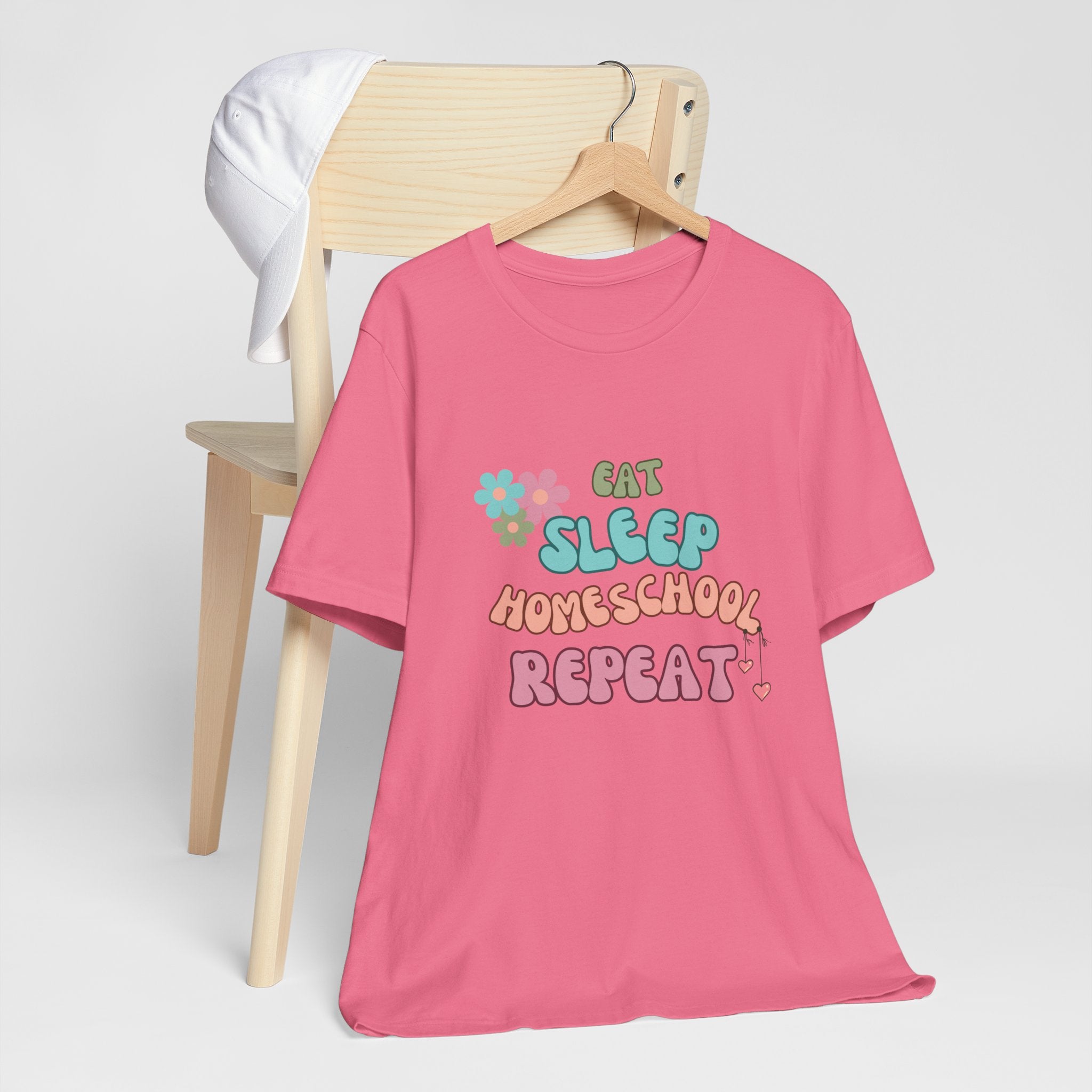 Eat Sleep Homeschool Repeat Shirt