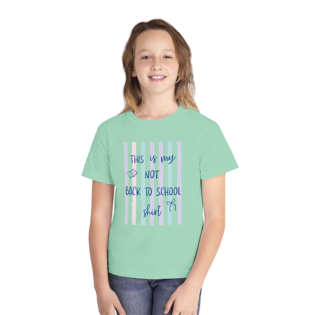 “This Is My Not Back To School Shirt”