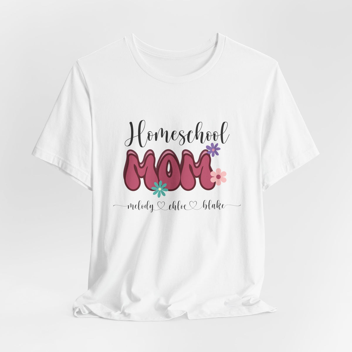 Homeschool Mom Personalized Shirt