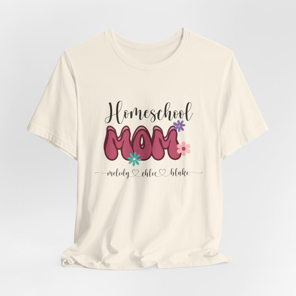 Homeschool Mom Personalized Shirt