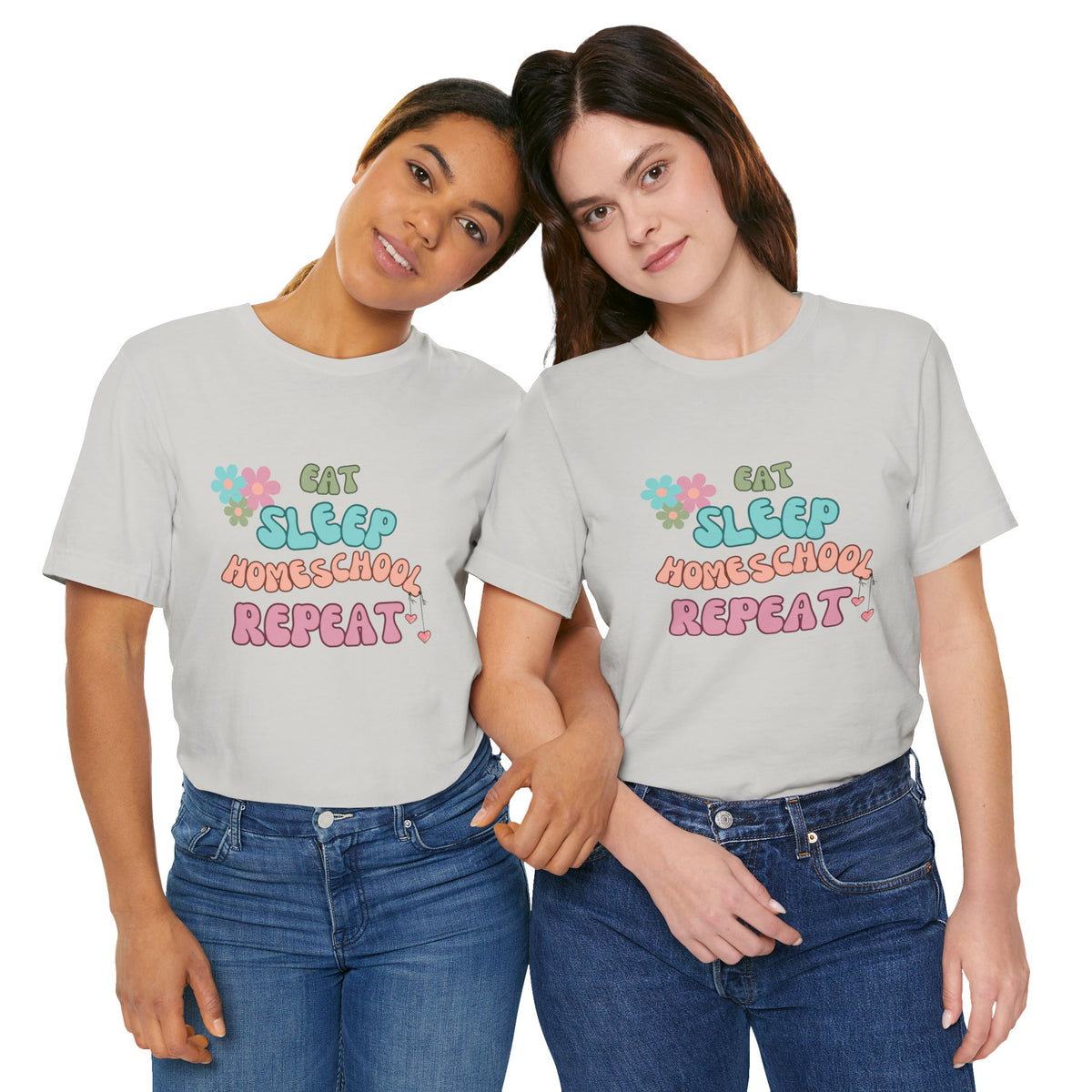 Eat Sleep Homeschool Repeat Shirt