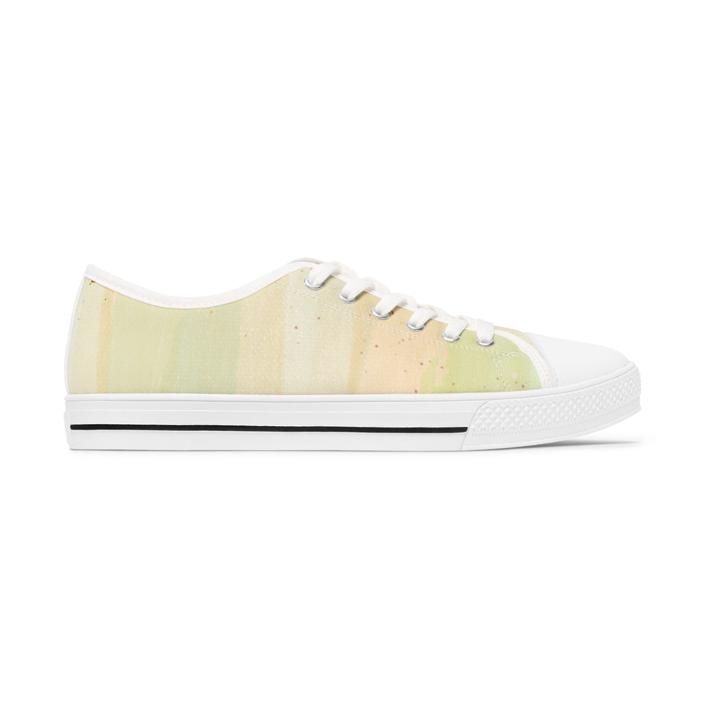 Women's Low Top Sneakers Homeschool Mom Light Green