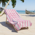 "Beach Days Count as Science" Personalized Beach Towel