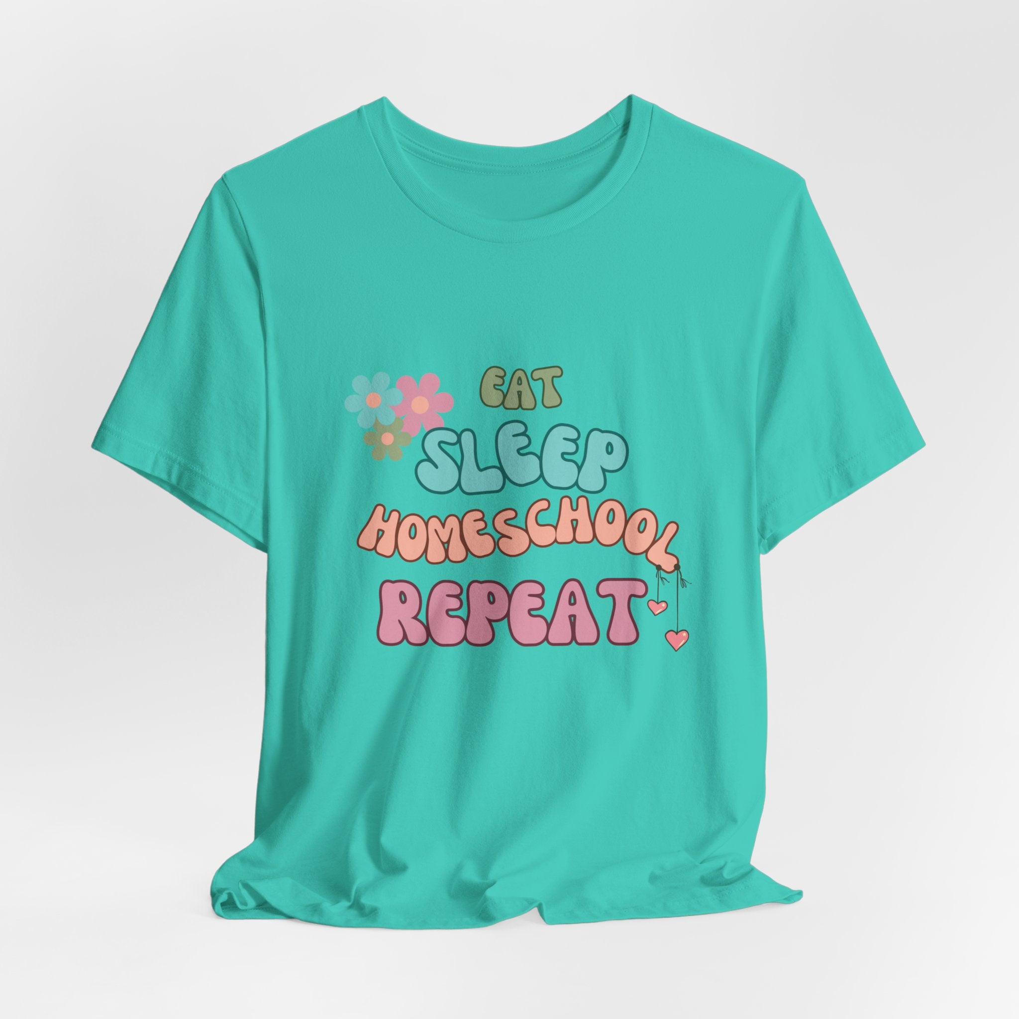 Eat Sleep Homeschool Repeat Shirt