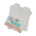 Eat Sleep Homeschool Repeat Shirt