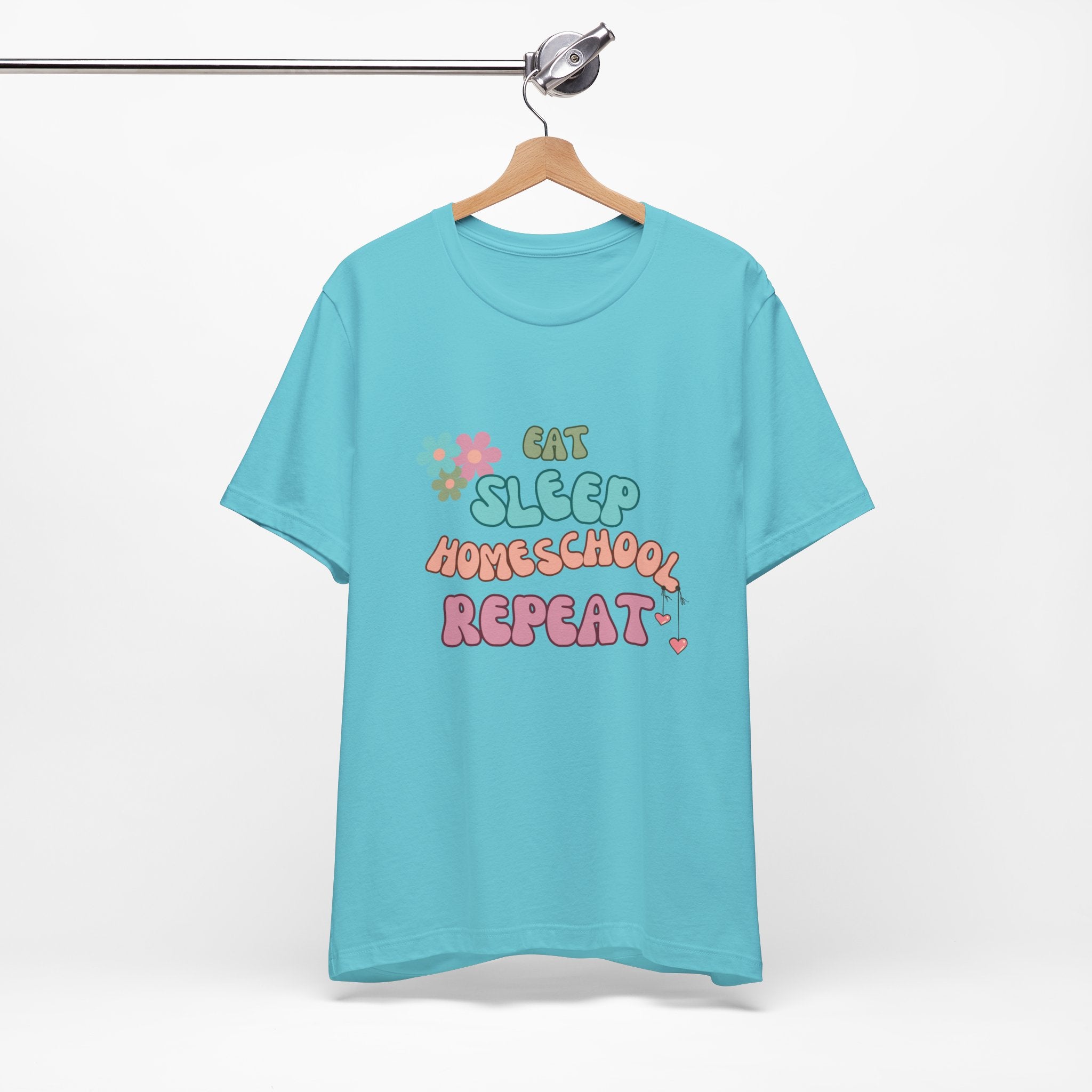 Eat Sleep Homeschool Repeat Shirt