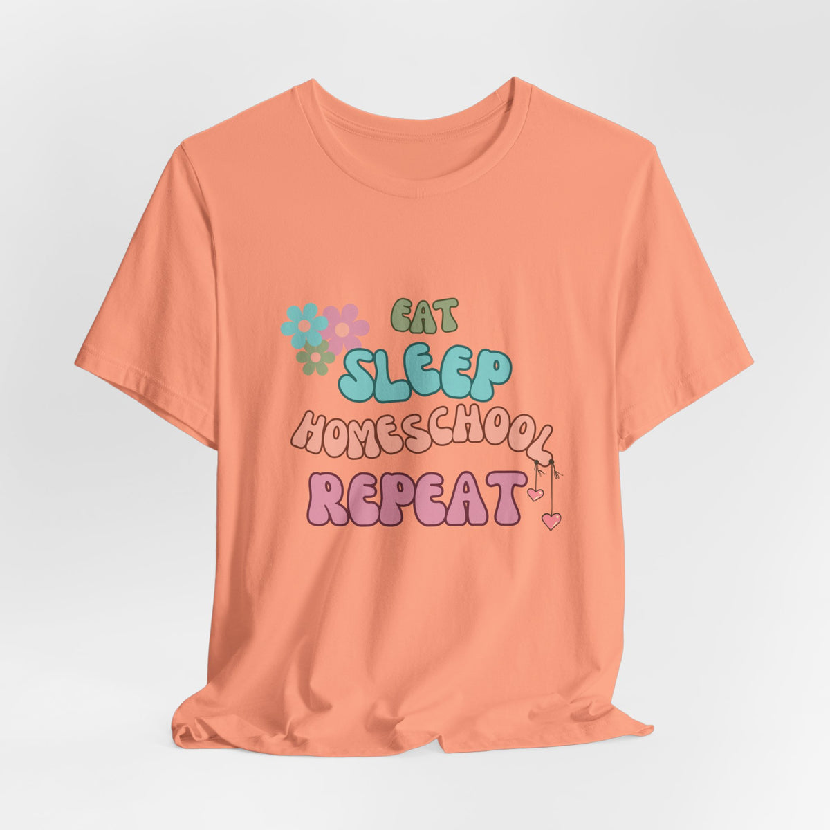 Eat Sleep Homeschool Repeat Shirt