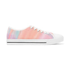 Women's Low Top Sneakers Homeschool Mom Multicolor