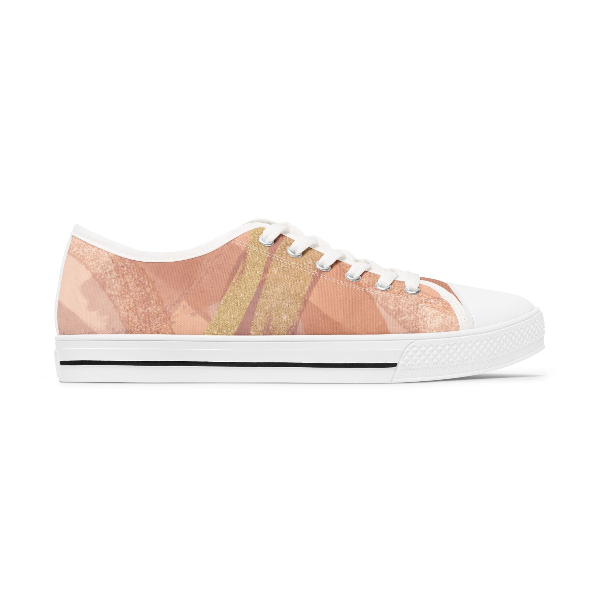 Women's Low Top Sneakers Homeschool Mom Light Brown