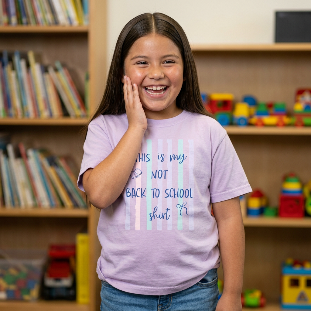 “This Is My Not Back To School Shirt”