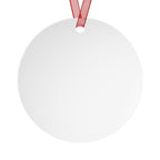 Personalized Homeschool Family Metal Ornament