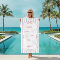 "Lessons from the Sea" Personalized Beach Towel