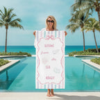 "Lessons from the Sea" Personalized Beach Towel