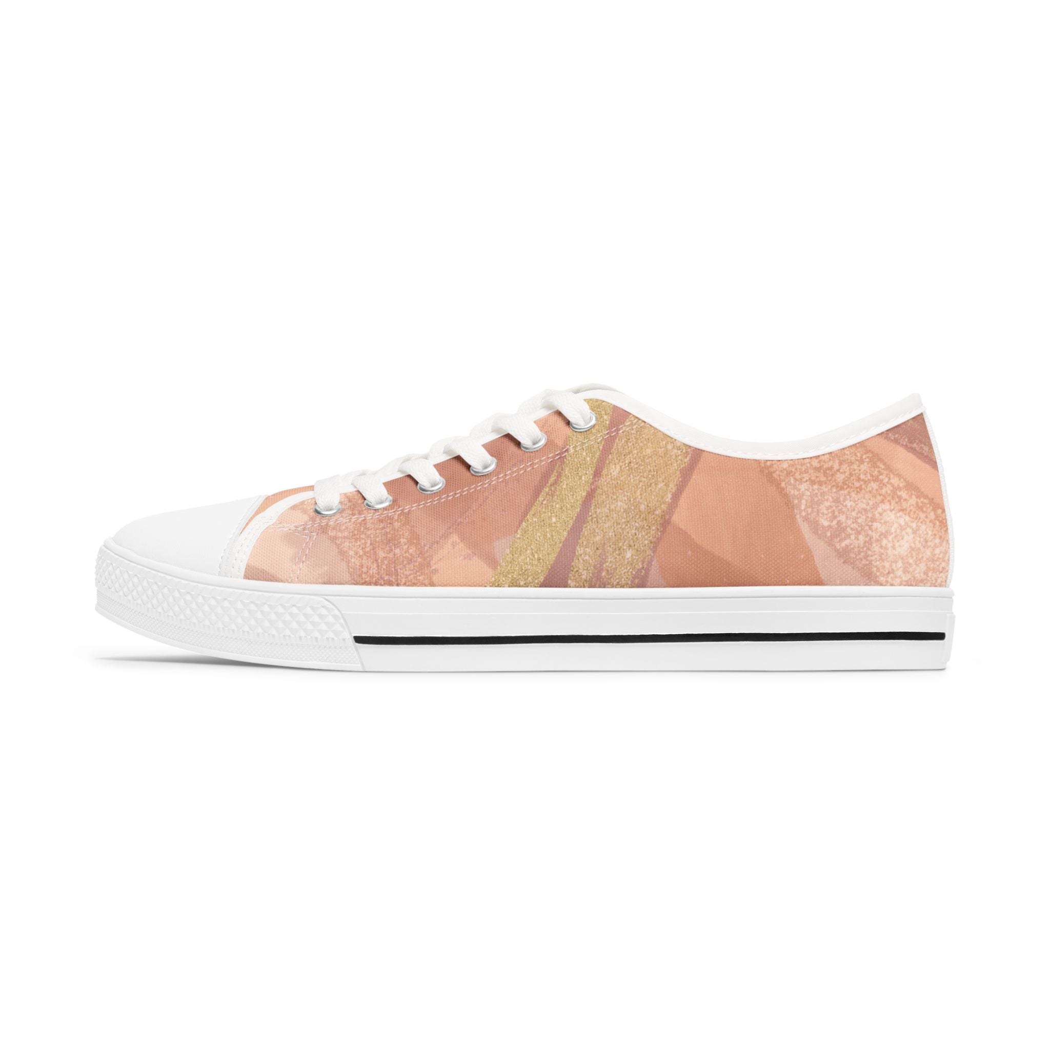Women's Low Top Sneakers Homeschool Mom Light Brown