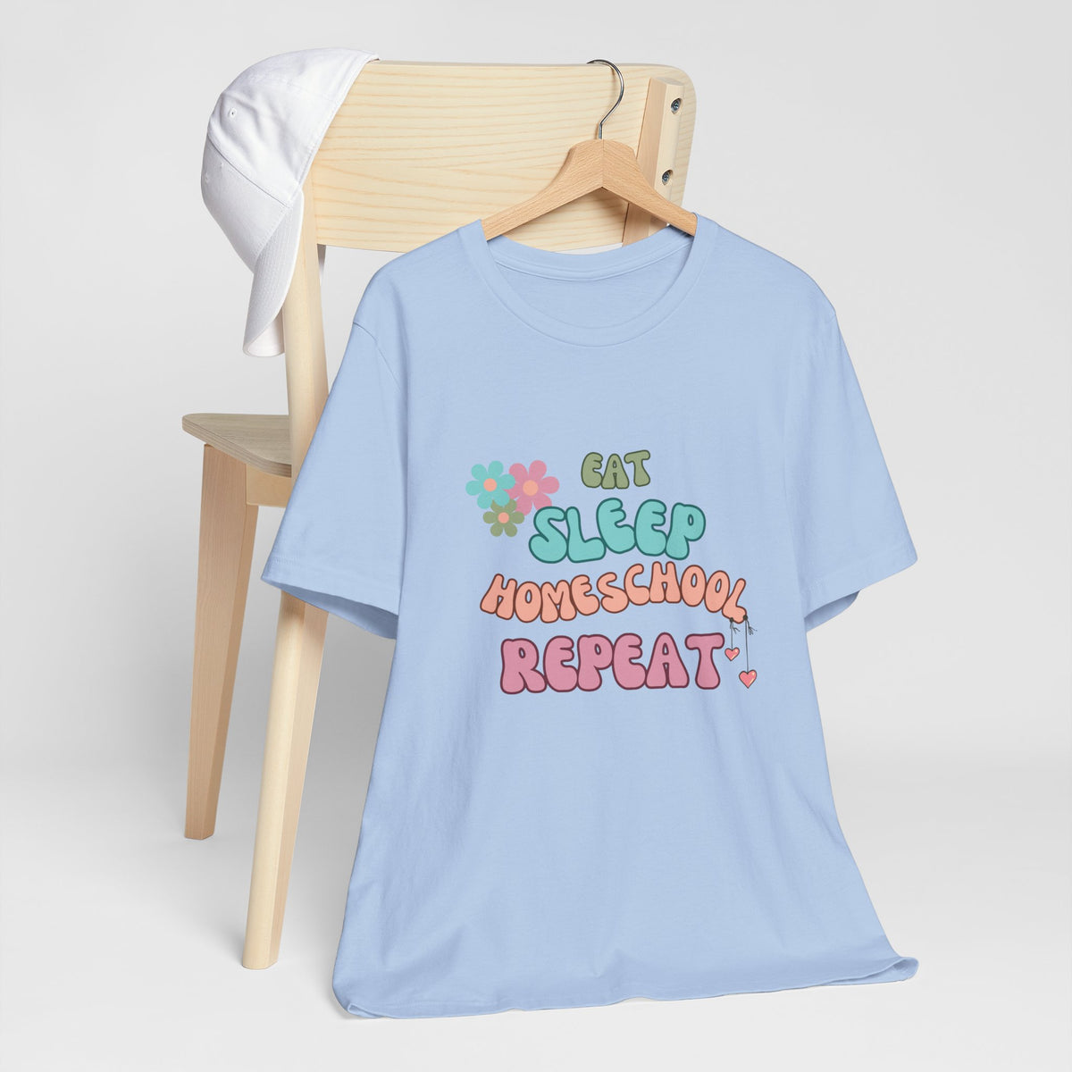 Eat Sleep Homeschool Repeat Shirt