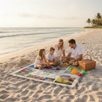 “Our Field Trip Memories” Printed Woven Blanket
