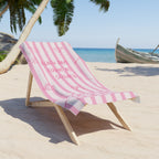 "Beach Days Count as Science" Personalized Beach Towel