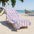 "Beach Days Count as Science" Personalized Beach Towel