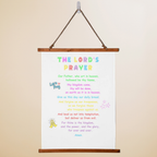 THE LORD'S PRAYER – Wood Framed Wall Tapestry