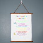 THE LORD'S PRAYER – Wood Framed Wall Tapestry