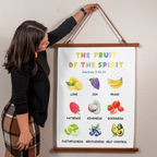 THE FRUIT OF THE SPIRIT – Wood Framed Wall Tapestry
