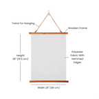 THE 10 COMMANDMENTS – Wood Framed Wall Tapestry